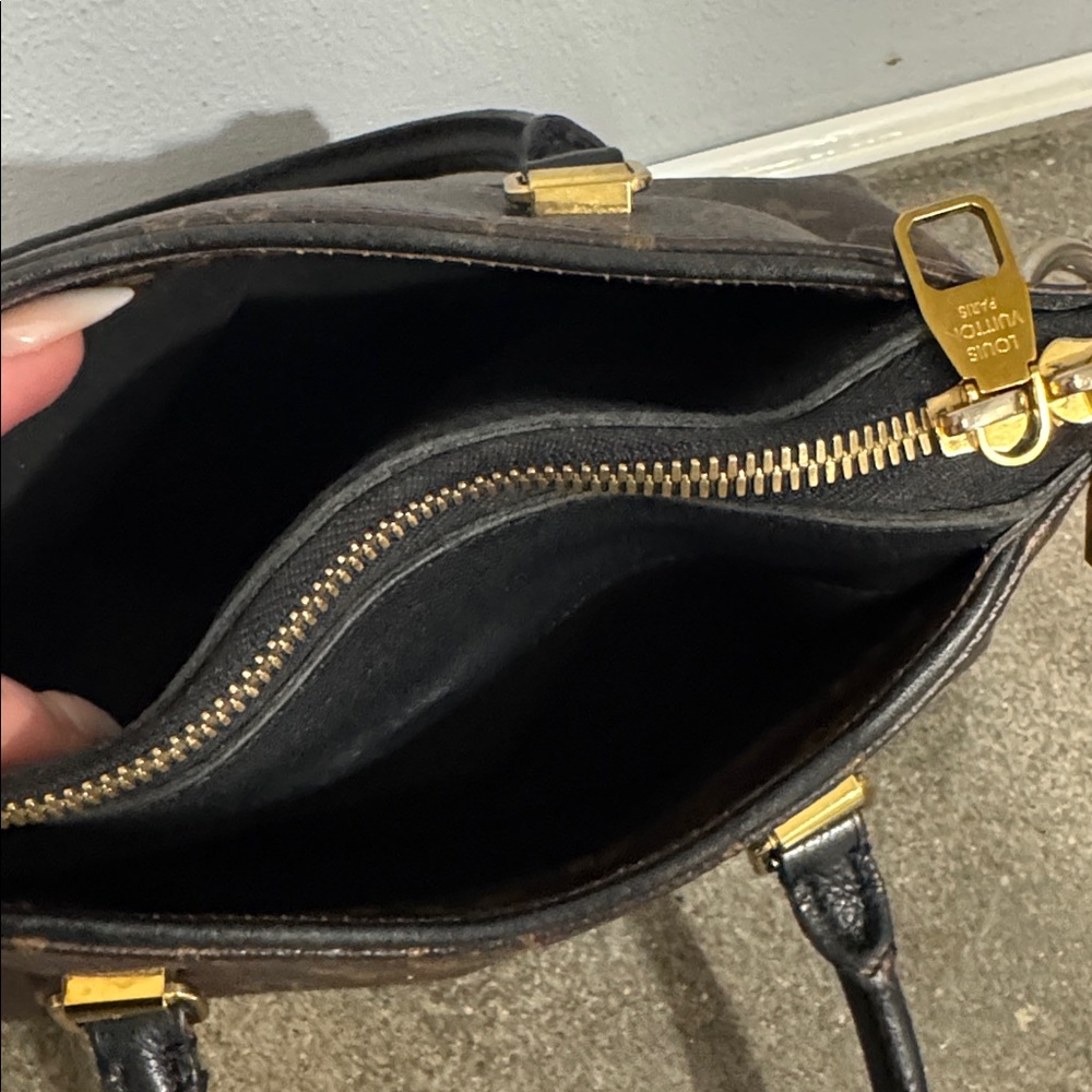 Louis Vuitton Pallas BB Bag black Monogram Brown - Picture 15 of 17